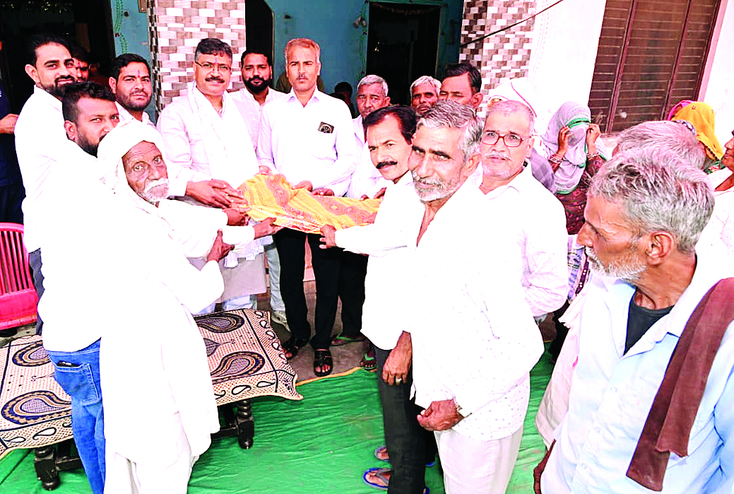 नेता प्रतिपक्ष एवं ग्रामीण विधायक जूली का विधानसभा क्षेत्र में दौरा