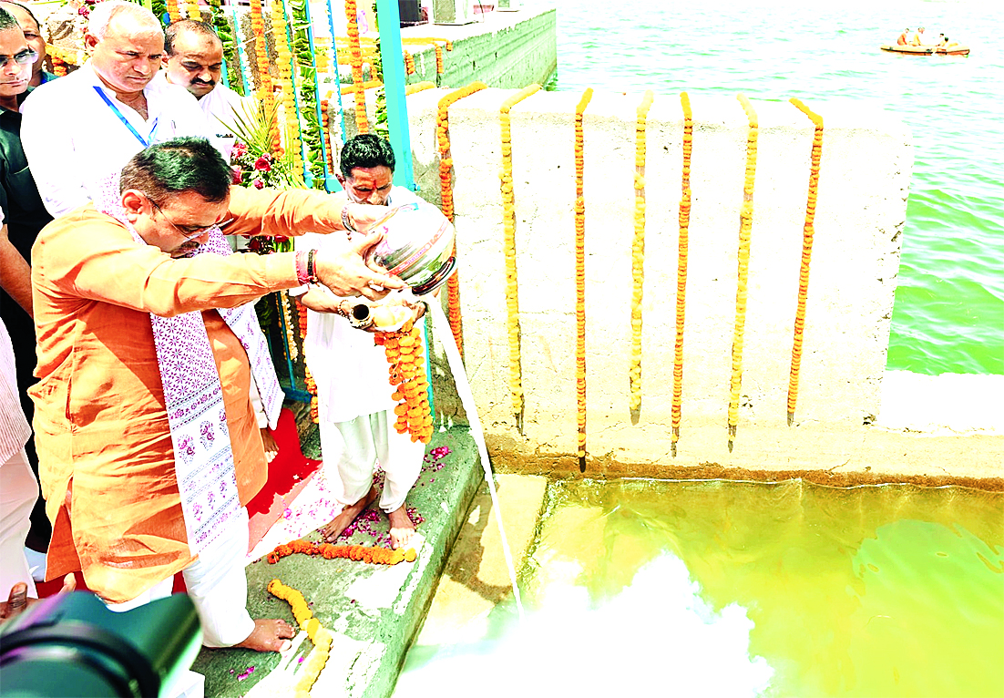 ‘वंदे गंगा जल संरक्षण जन अभियान-2026’ : मुख्यमंत्री ने गंगा दशमी के अवसर पर बीसलपुर बांध से किया अभियान का शुभारंभ