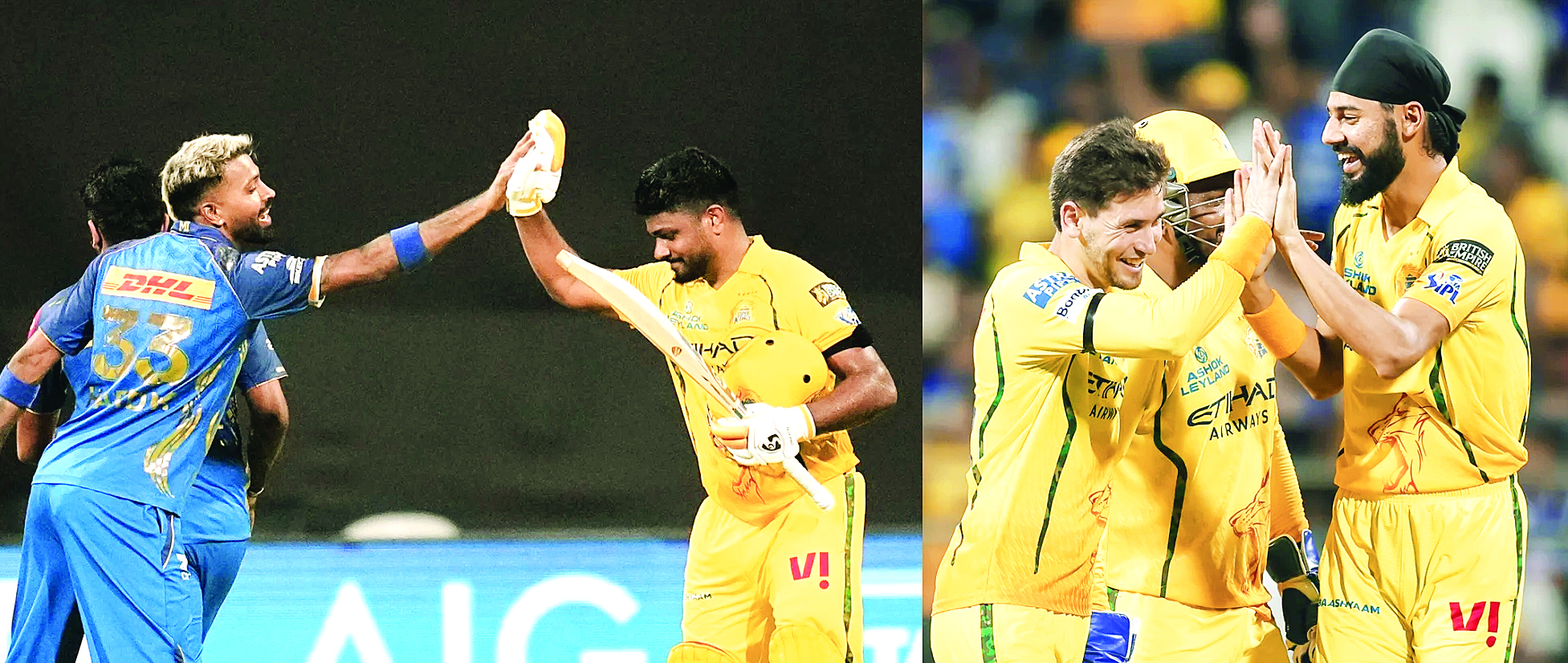 स्पिनर्स के चक्रव्यू से बाहर निकल नहीं पाई मुंबई, सीएसके ने मुंबई इंडियंस को 103 रनों से हराया, मुंबई के खिलाफ संजू सैमसन ठोका शतक