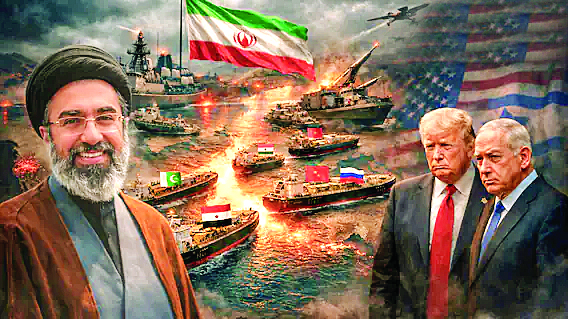 होर्मुज में अमेरिका और इजराइल पर भारी पड़ रहा ईरान, अमरीकी चेतावनी को भी कर रहा नजरअंदाज