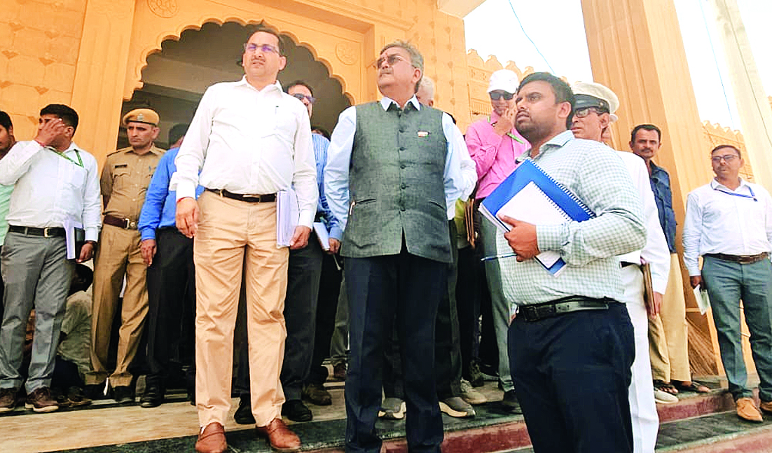 उत्तर पश्चिम रेलवे के महाप्रबंधक अमिताभ का भीलड़ी-समदड़ी-लूणी-जोधपुर रेलखंड का निरीक्षण दौरा
