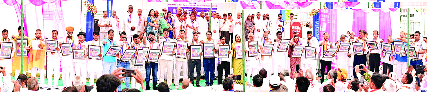हिण्डौन में जिला जाटव समाज सुधार समिति का हुआ शपथ ग्रहण समारोह, सामाजिक सुधार के पांच नियमों पर लिया गया संकल्प