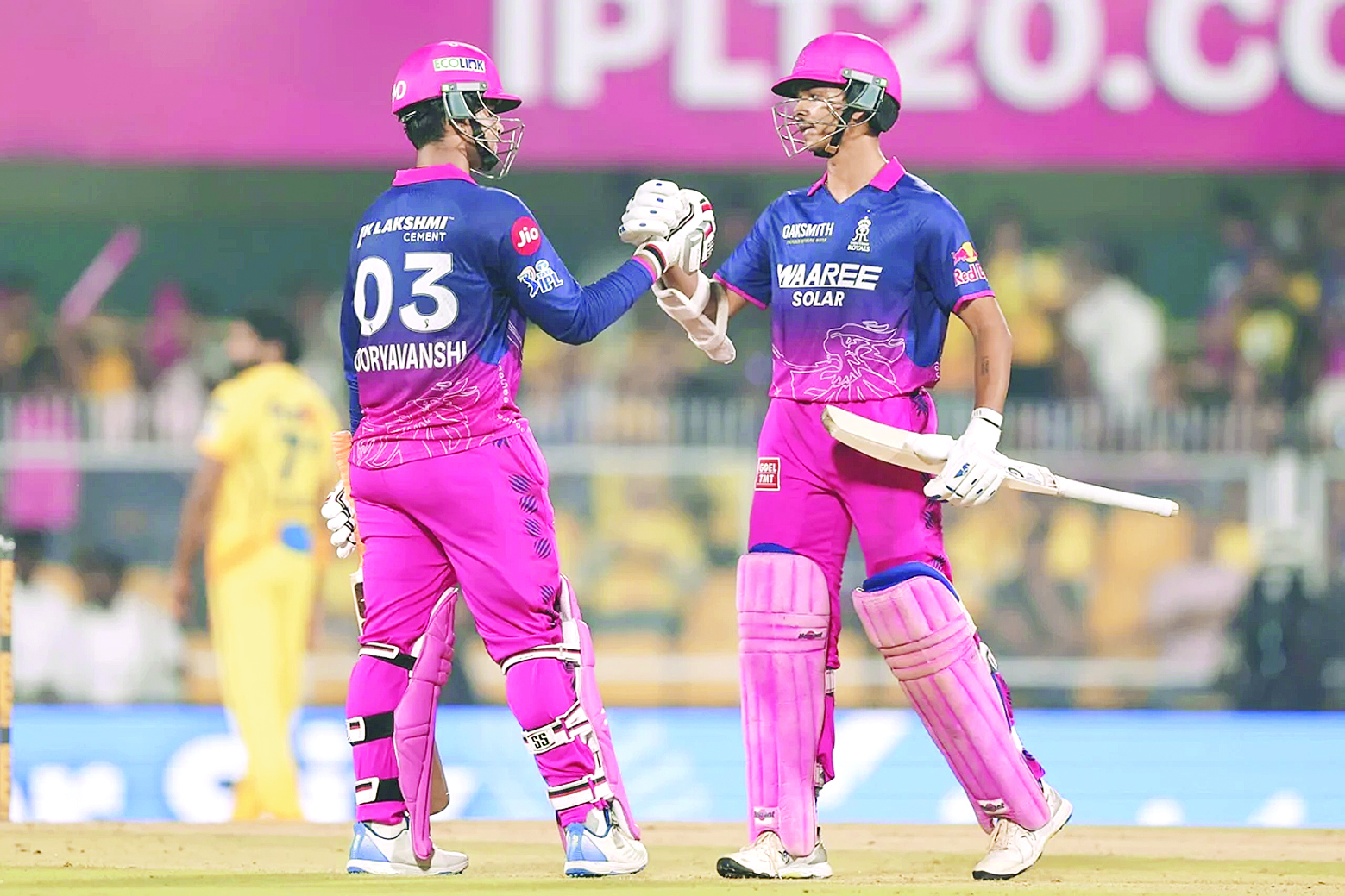 IPL- राजस्थान का जीत के साथ आगाज, वैभव सूर्यवंशी की तूफानी बल्लेबाजी ने निकाला चेन्नई का दम