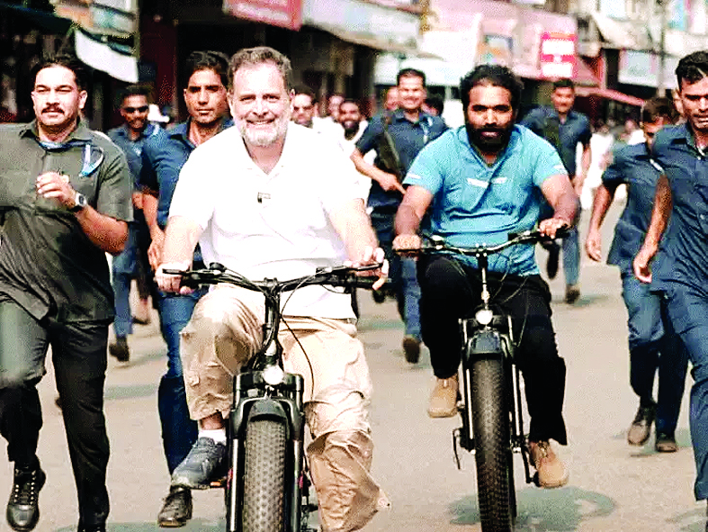 राहुल गांधी ने केरलम के कोट्टायम में बोले- ‘आरएसएस-भाजपा नफरत फैलाकर लोगों को बांटती है’