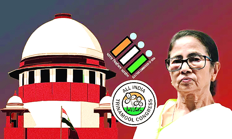 बंगाल विधानसभा चुनाव: 31 सीटों पर जीत के अंतर को लेकर सुप्रीम कोर्ट पहुंची टीएमसी