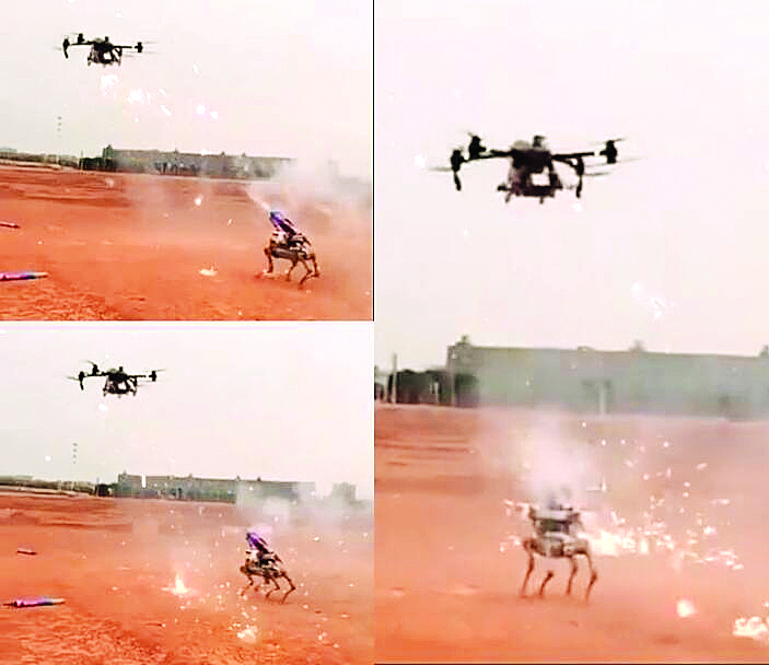 अब चीन में युद्ध के मैदान में रोबोट संभालेंगे कमान, चीन कर रहा पूरी फौज तैयार, भेडियो के झुंड की तरह करते हैं काम