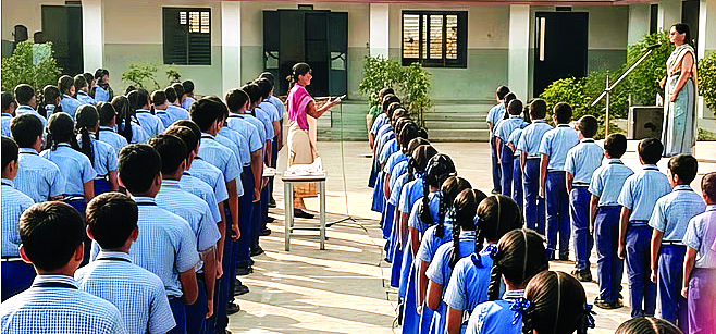 शिक्षा मंत्रालय का सभी स्कूलों को निर्देश - स्कूलों में हर दिन वंदेमातरम गान के साथ ही काम की शुरूआत हो